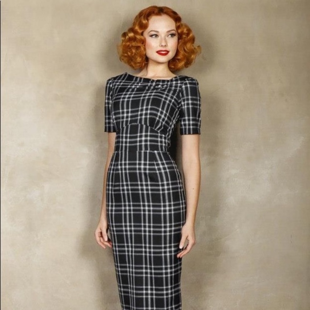 Stop Staring! Edie Pinup Wiggle Dress